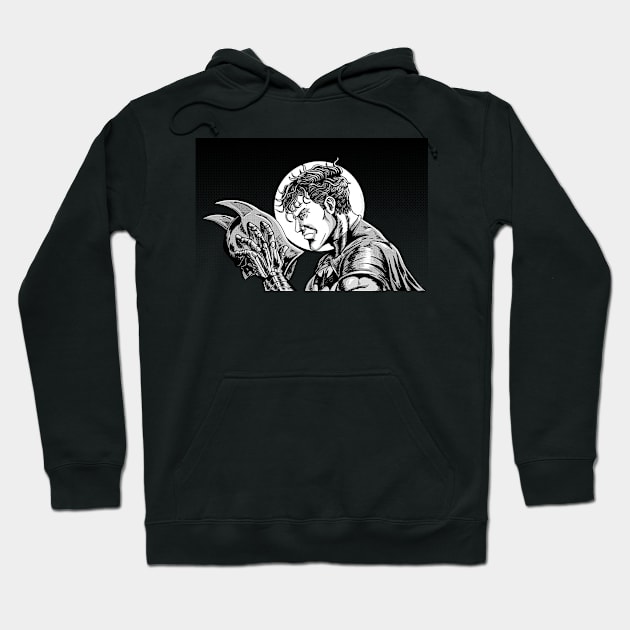 Under the mask Hoodie by BrutalHatter